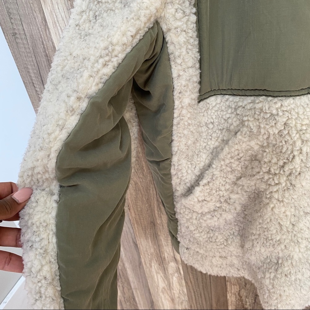 Free People Rivington Sherpa Jacket L - Picture 13 of 13